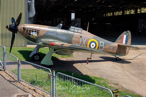 HURRICANE II JX B LF363 26 6 20 RAF CONINGSBY Benn George Flickr