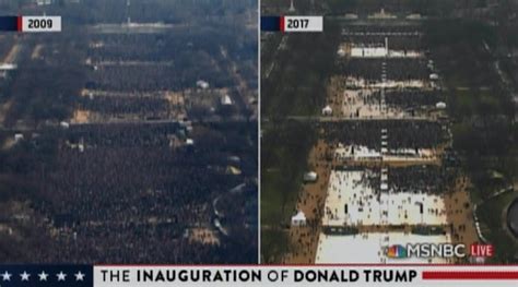 Trump Draws Far Smaller Inaugural Crowd Than Obama Tpm Talking Points Memo