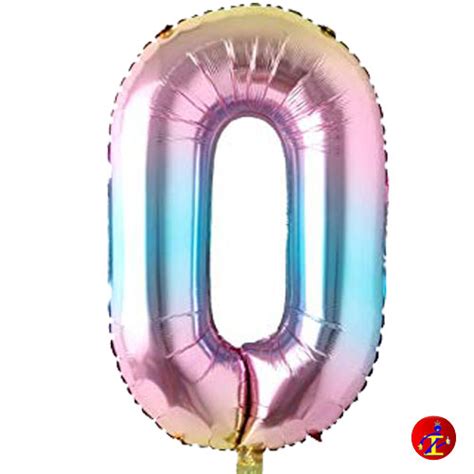 Cm Numero Mylar Arcobaleno Palloncini On Line