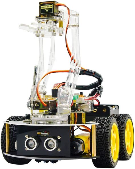 Keyestudio Wd Smart Robot Arm Car Kit For Arduino Ide With Un R