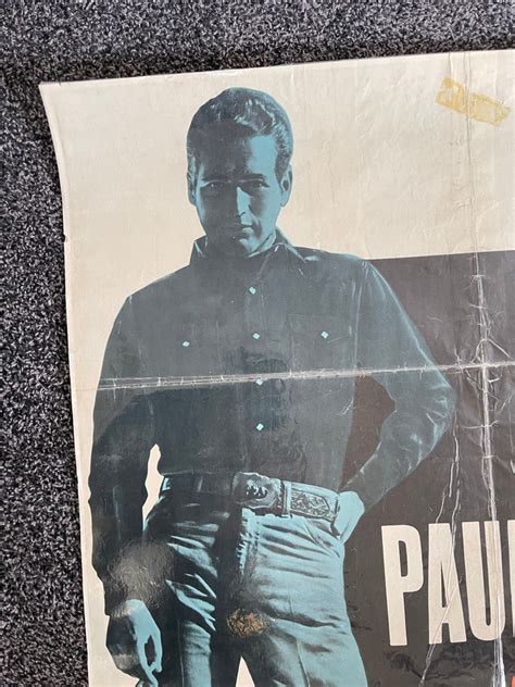 Original Vintage Paul Newman Movie Poster Hud Etsy