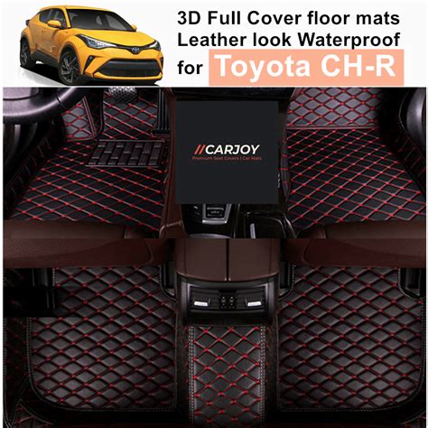 D Moulded Fully Waterproof Car Floor Mats Cover For Toyota Chr Ch R