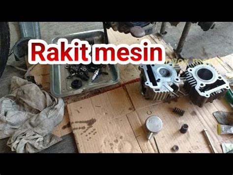 Rakit Mesin Vega R Penyebab Motor Susah Hidup Dan Bunyi Kasar Youtube