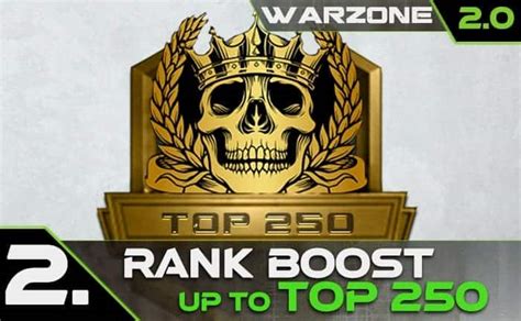 Warzone 2 Ranked Boosting Services for PC, PS & Xbox!