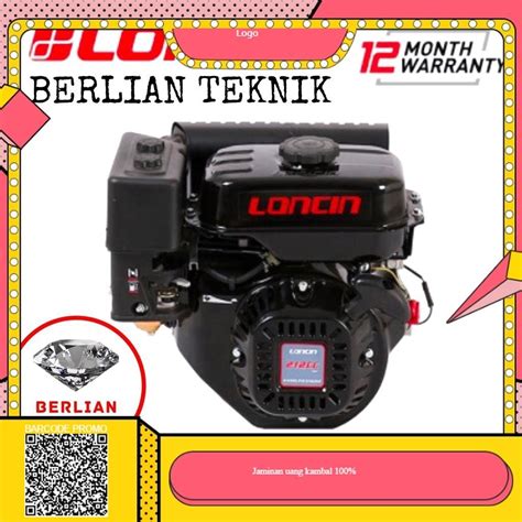 Jual Mesin Penggerak Bensin Engine Gasoline Loncin Lc F Hp