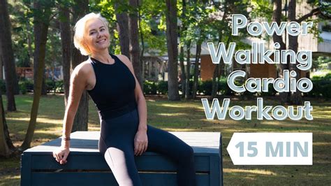 15 Min Power Walking Cardio Workout I Stay Fit In Your 50s Youtube