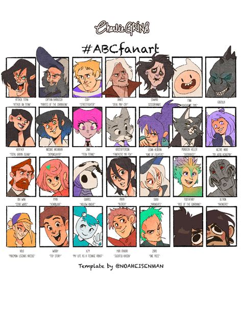 Abc Fanart By Charliegrins On Deviantart