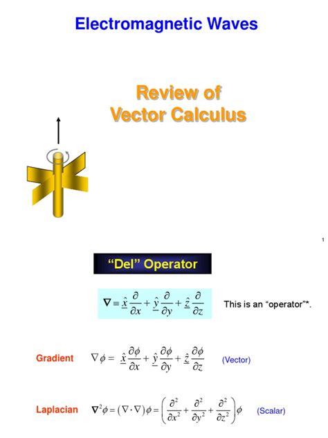 Review of Vector Calculus | PDF | Theoretical Physics | Mathematical ...