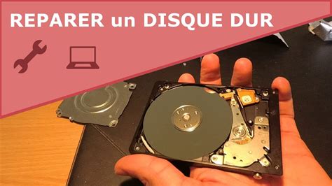 RÉPARER un DISQUE DUR externe YouTube