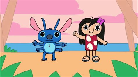 My Drawing Of Lilo And Stitch Hawaiian Islands Youtube