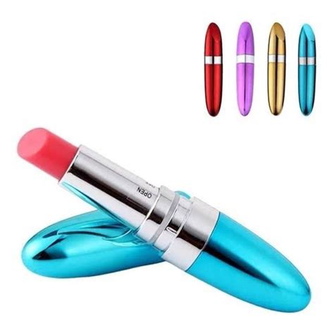 Vibrador Metalizado Formato Batom Super Vibro Atacado Sex Shop Shopee