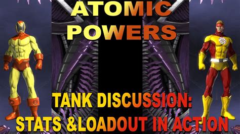 Dcuo Pc Test Server Atomic Tank Stats And Loadout V Youtube