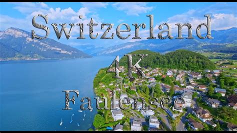 Lake Spiez Unveiled Aerial Adventures In A Swiss Water Wonderland