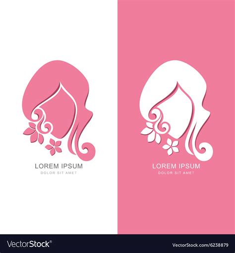 Health and beauty symbol Royalty Free Vector Image