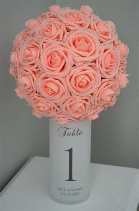 NUDE PINK Flower Ball Nude Pink Kissing Ball Nude Pink Wedding CENTERPIECE Nude Pink Flower