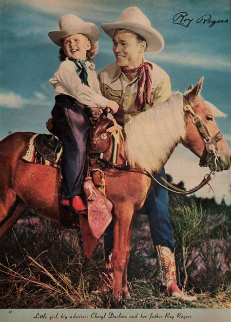 Roy Rogers And Daughter Cheryl Darlene Mimi Rogers Roy Rogers Album Cover Art Album Covers