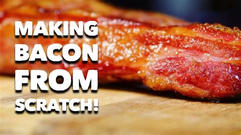 The Best Bacon How To Make Bacon At Home Youtube