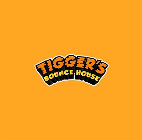 Design A Fun Wonderful Better Logo For Tiggers Bounce House By Elaine