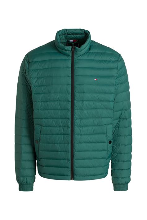 Tommy Hilfiger Daunen Steppjacke Smaragdgr N G Nstig Online Kaufen