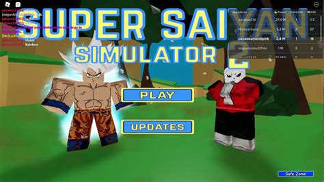 Como Jugar Super Saiyan Simulator Roblox Youtube