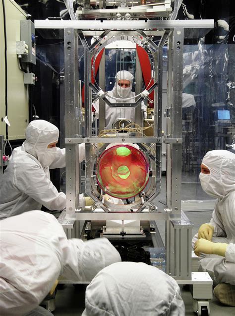 Ligo Gravitational Wave Detector Optics Photograph By Caltechmitligo