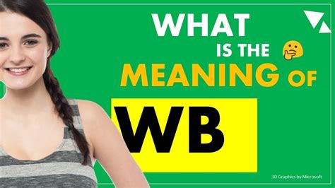 Wb What Is The Meaning Of Internet Slang Youtube