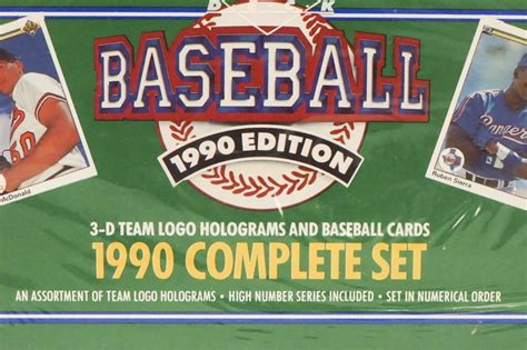 Lot Upper Deck Baseball Cards Complete Set