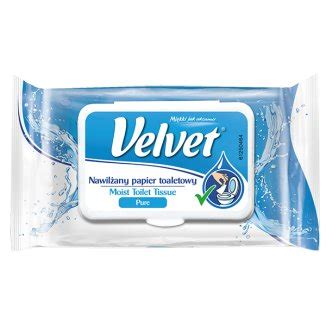 Velvet Pure Papier Toaletowy Nawil Any Z Klipsem Sztuk Cena