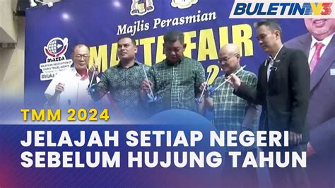 Tahun Melawat Melaka 2024 November Disember Pecutan Terakhir Promosi