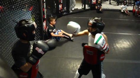 Kids Kick Boxing Sparring Las Vegas Youtube