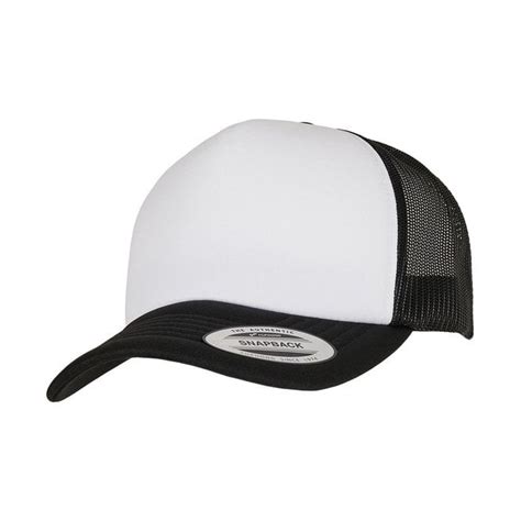 Flexfit YP Classics Curved Foam Trucker White Front Buytshirtsonline