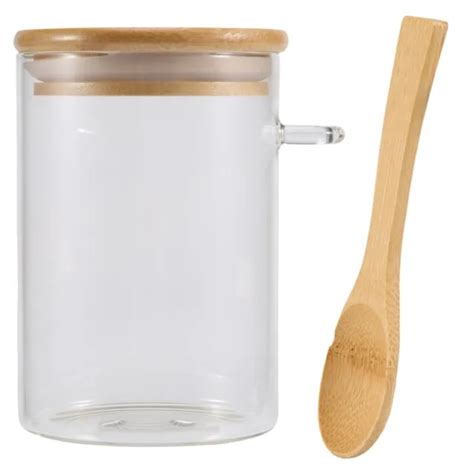 Verre Alimentaire Herm Tique Bo Te M Tallique Castor Twist En Bois