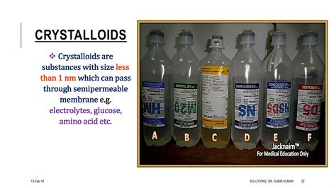 Solutions, Colloids, Crystalloids, Surface tension, Dialysis | PPT