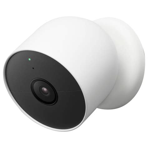 Google Indoor and Outdoor Wireless Smart Home Security Camera - Snow | NFM