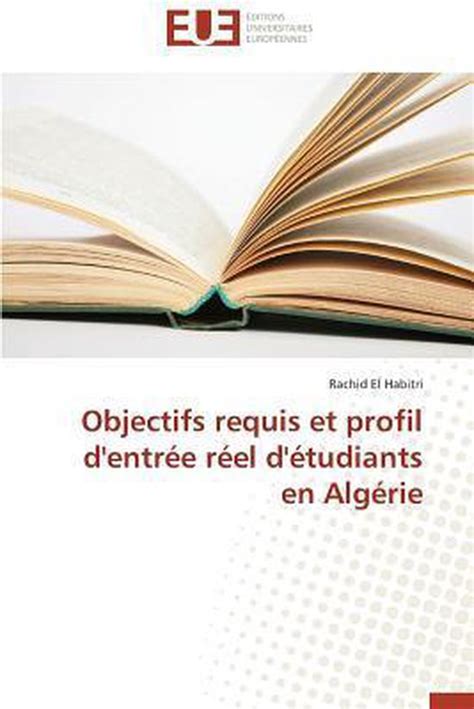 Omn Univ Europ Objectifs Requis Et Profil D Entr E R El D Tudiants