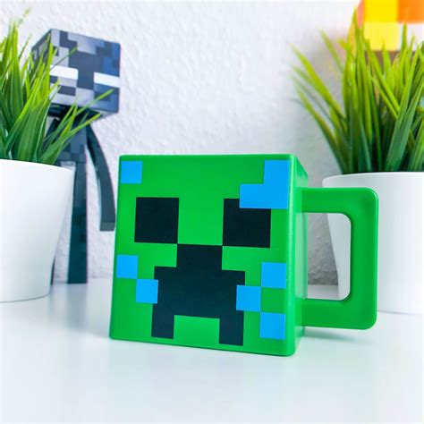 Minecraft Charged Creeper Tasse grün Elbenwald