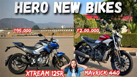 Hero Xtreme R And Hero Maverick Hero New Launch Skybhp