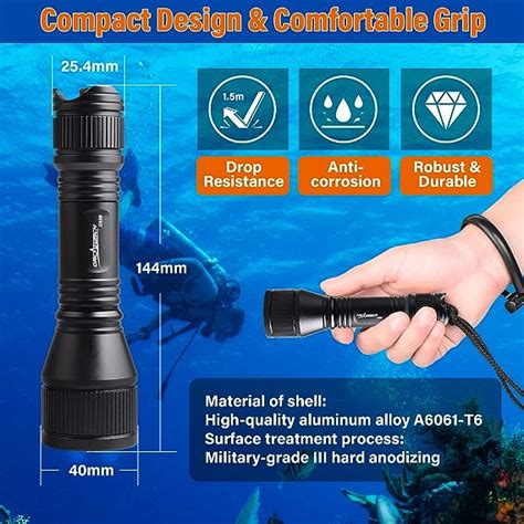 D Flashlight Scuba Diving Costa Rica