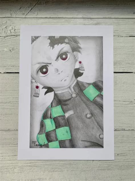 Tanjiro Kamado Demon Slayer Fan Art Markers Drawing Comic Anime