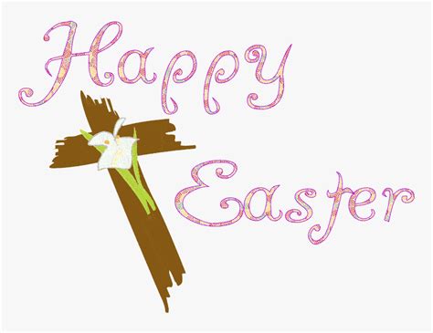 Happy Easter He Has Risen Religious Free Happy Easter Clip Art Hd Png Download Kindpng