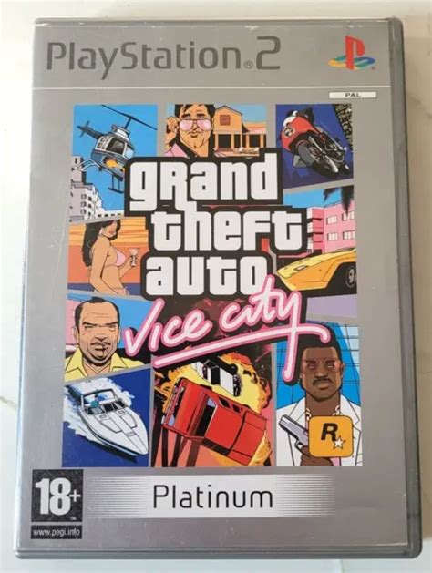 Grand Theft Auto Vice City Gta Playstation Ps Pal Eur