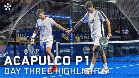 Gnp Mexico P Premier Padel Highlights Day Men Youtube