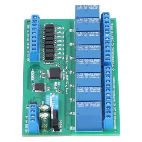 GOTOTOP module de rail DIN35 Module de relais RS485 8 entrées 8 sorties