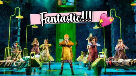 Annie The Musical Uk Tour 2019 Birmingham Vlog Review Youtube