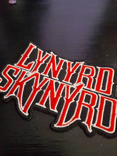 Lynyrd Skynyrd Lynyrd Skynyrd Patch Lynyrd Skynyrd Logo Etsy