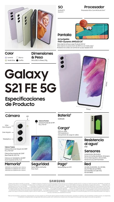 Nuevo Samsung Galaxy S21 Fe Características Precios Lanzamiento