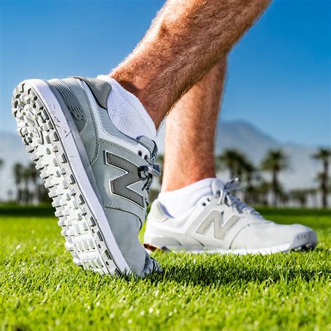 New Balance 574 Greens V2 Men S Spikeless Golf Shoes Light Grey — Pin High Golf