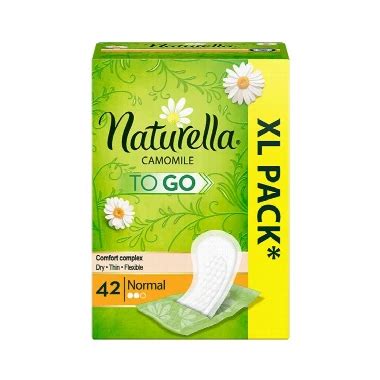 Naturella Dnevni Ulošci CAMOMILE TO GO Normal 42 Dnevna Uloška eApoteka