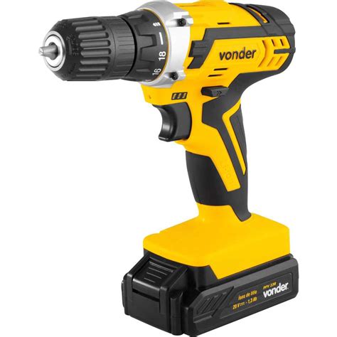 Preço De Parafusadeira A Bateria - Parafusadeira/Furadeira a Bateria 20V com Fonte Bivolt Automática PFV ...