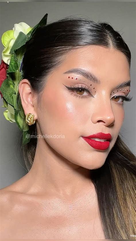 Maquillaje Para Las Fiestas Patrias Mexicanas Maquillaje 15 De